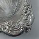 Flat basket cup silver metal shell