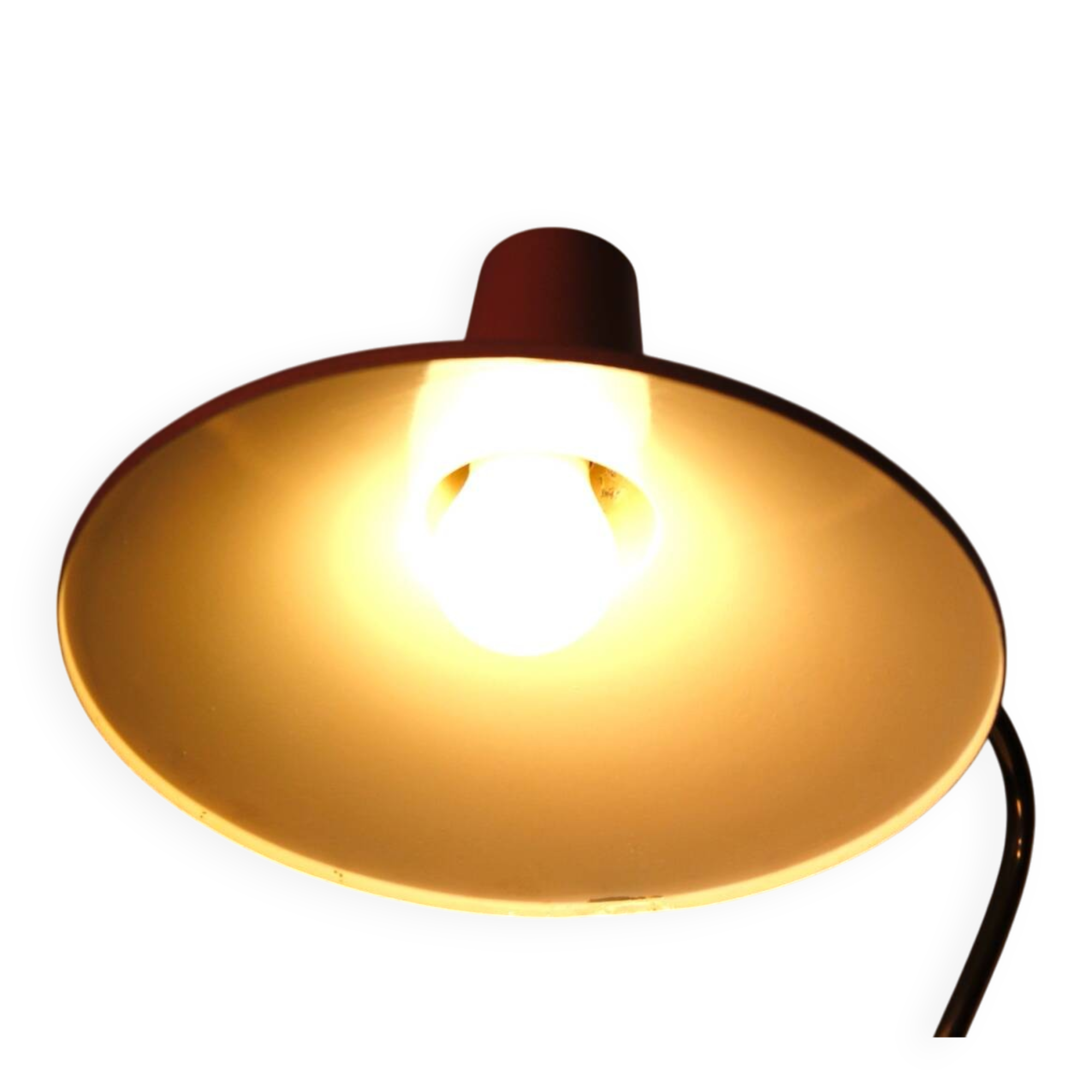 Dänische Tischlampe Tischleuchte Teak Dyrlund danish 60s 70s