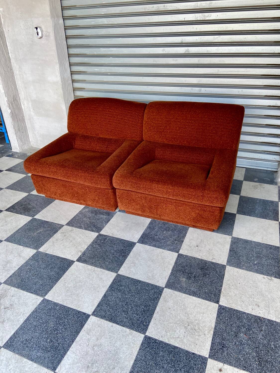 Pair of vintage armchairs