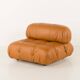 Camaleonda Sofa by Mario Bellini in full grain natural aniline leather