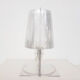 Transparant plexi glass table lamp by Ferruccio Laviani for Kartell