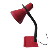 Red desk lamp