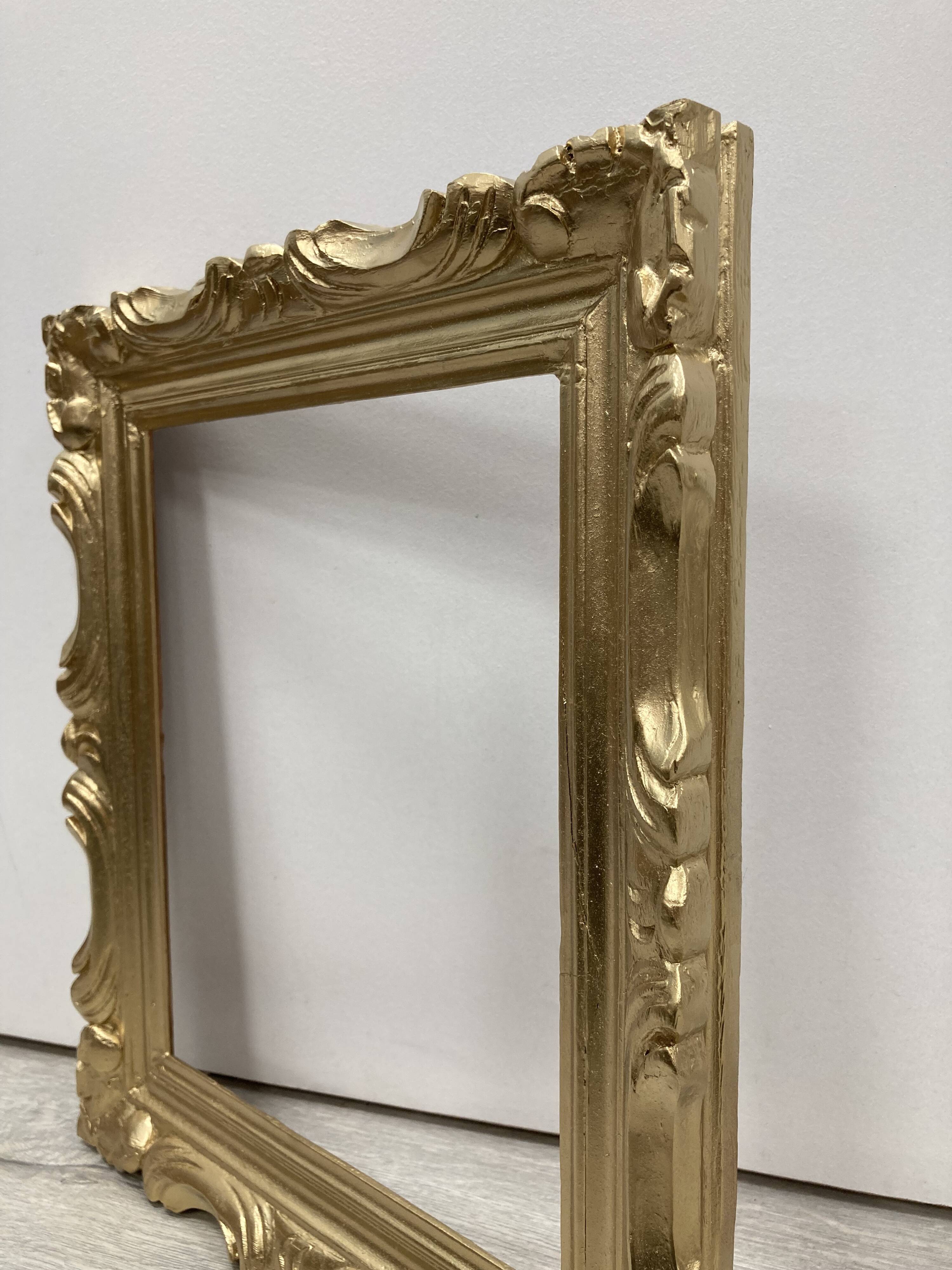 Louis XV style golden frame