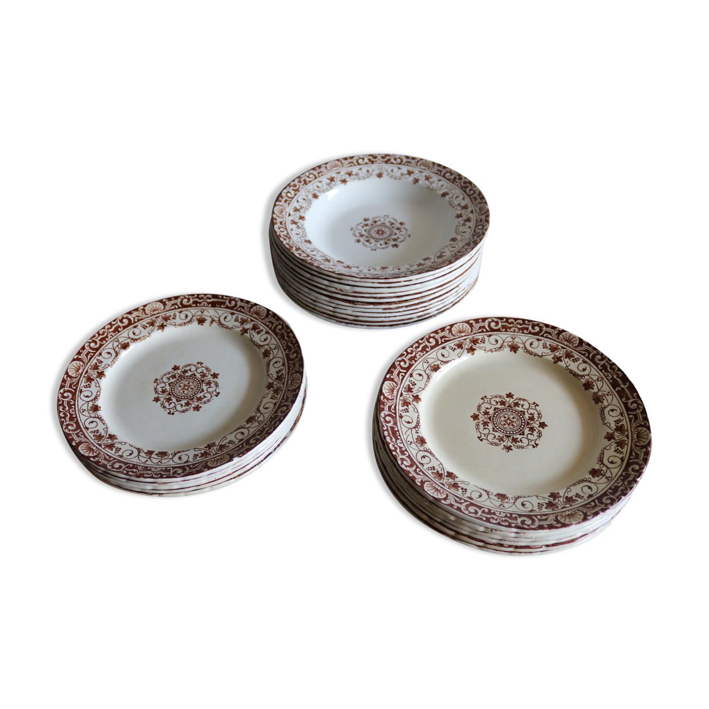 22 plates Jules Vieillard Louis LX