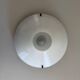 Simple opal glass wall light from the mid-century by Lamperti, 1960s, Italy.