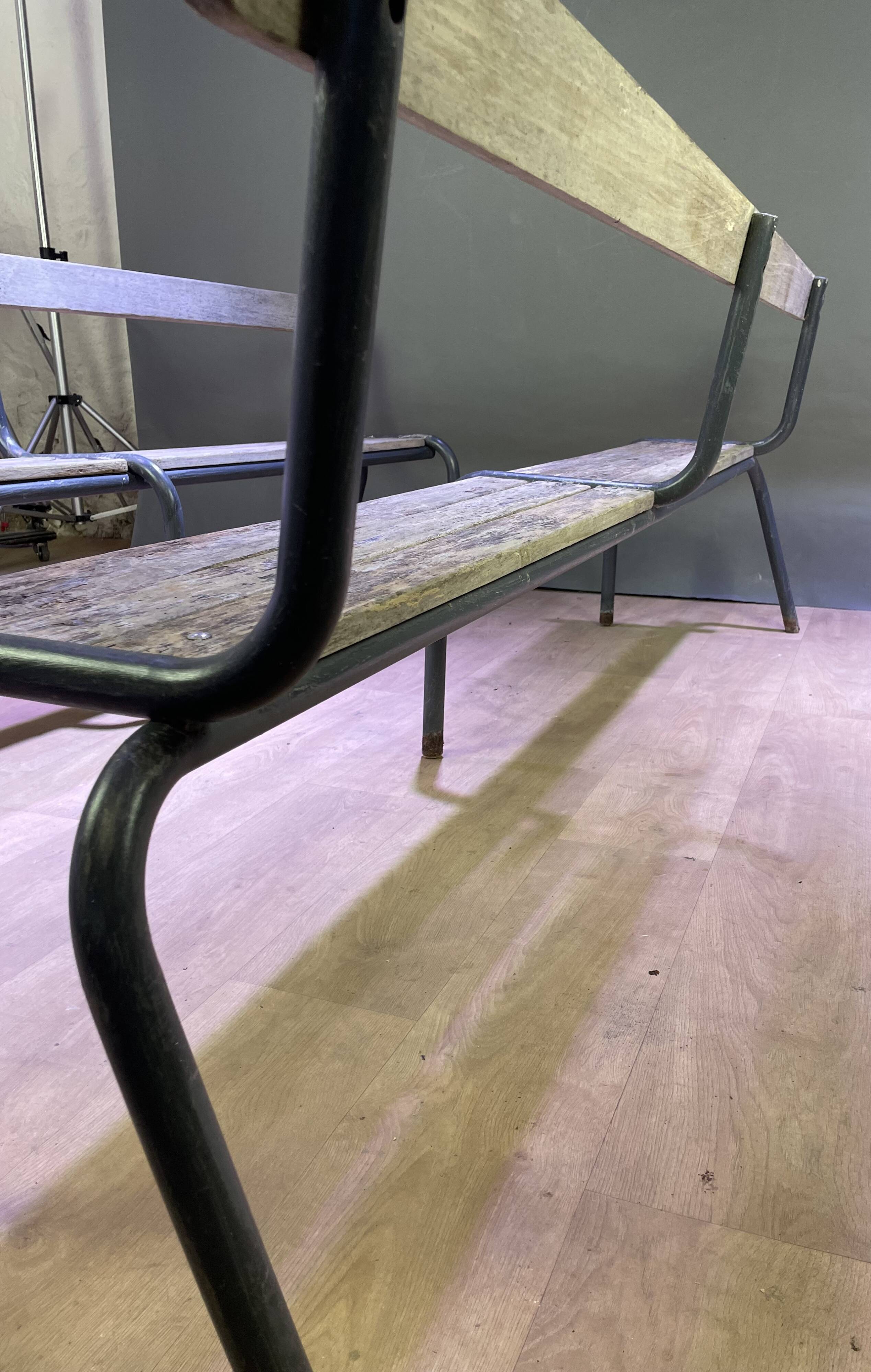 Pair of farm benches