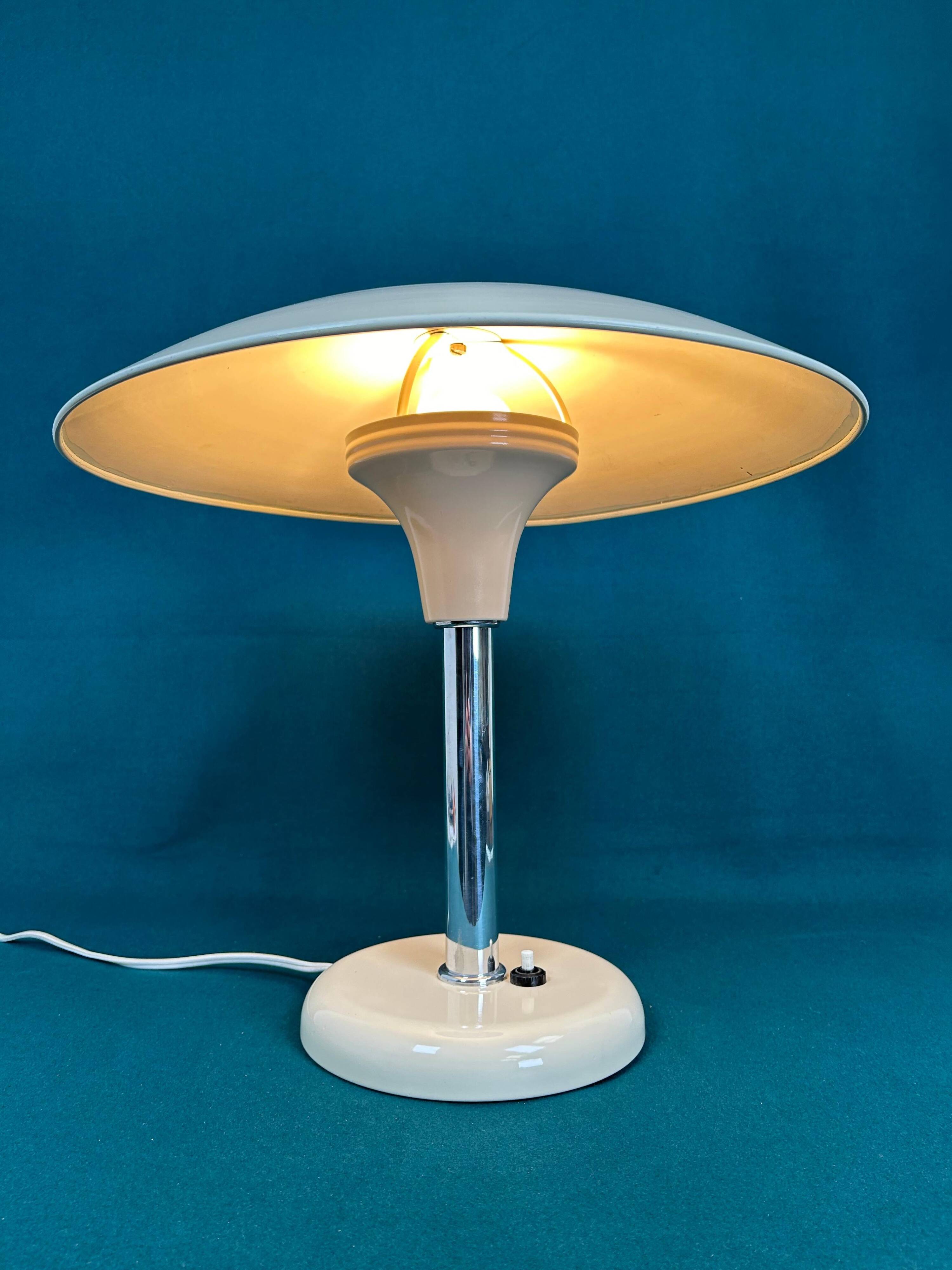 Art Deco table lamp by Max Schumacher 1934 for Metallwerk Werner Schröder