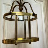 Brass lantern pendant lamp