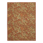 Handmade European Vintage Aubusson Kilim 266 cm x 361 cm