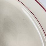 Grand plat ovale Sarreguemines "Samois", début XXe