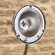 Chrome metal desk lamp, Brilliant edition.