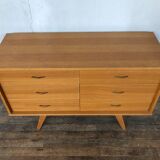 Chest of drawers 6 drawers vintage compass 1950 feet