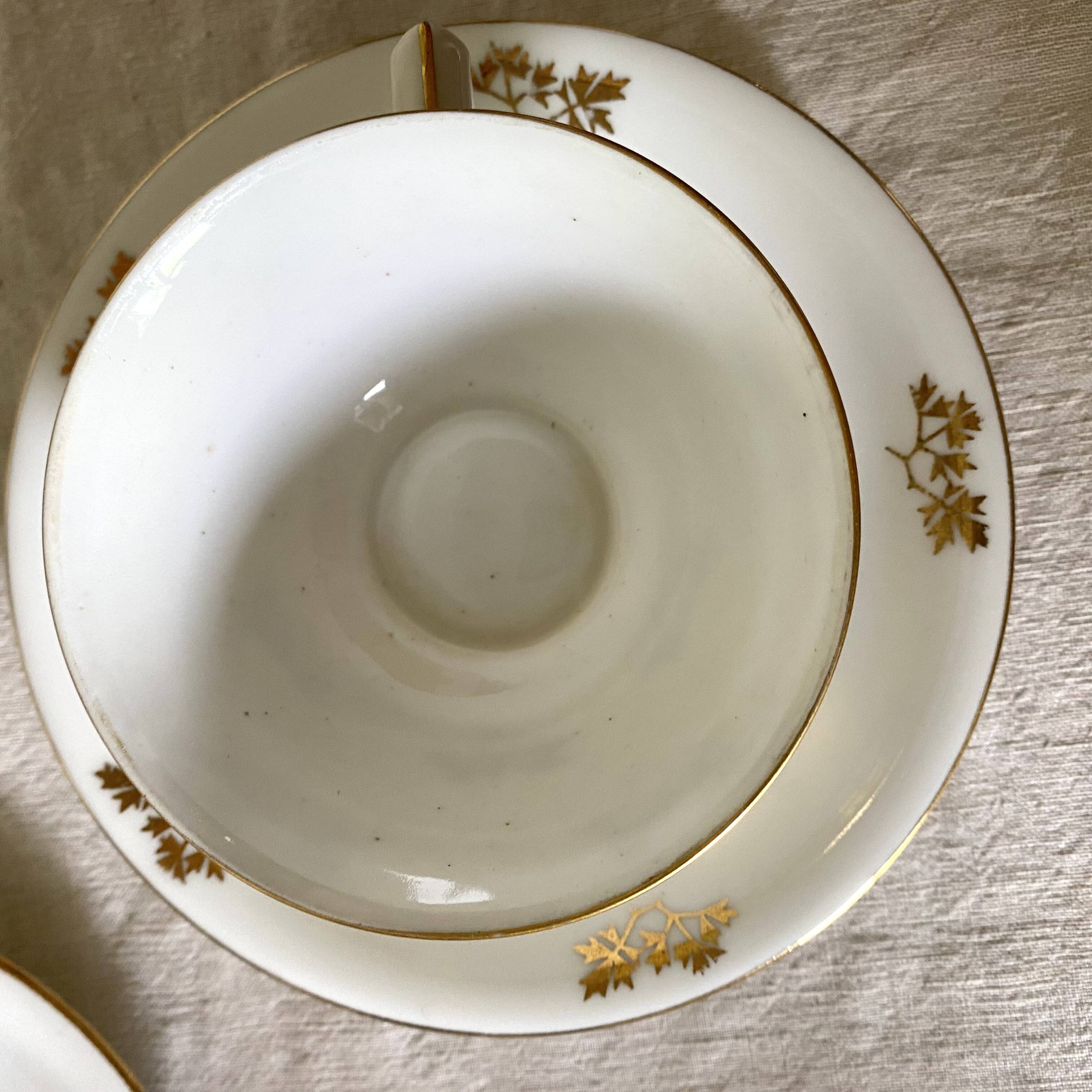 Limoges porcelain tea or coffee service