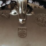 Pewter pitcher
