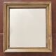 Small antique mirror - gilded wood