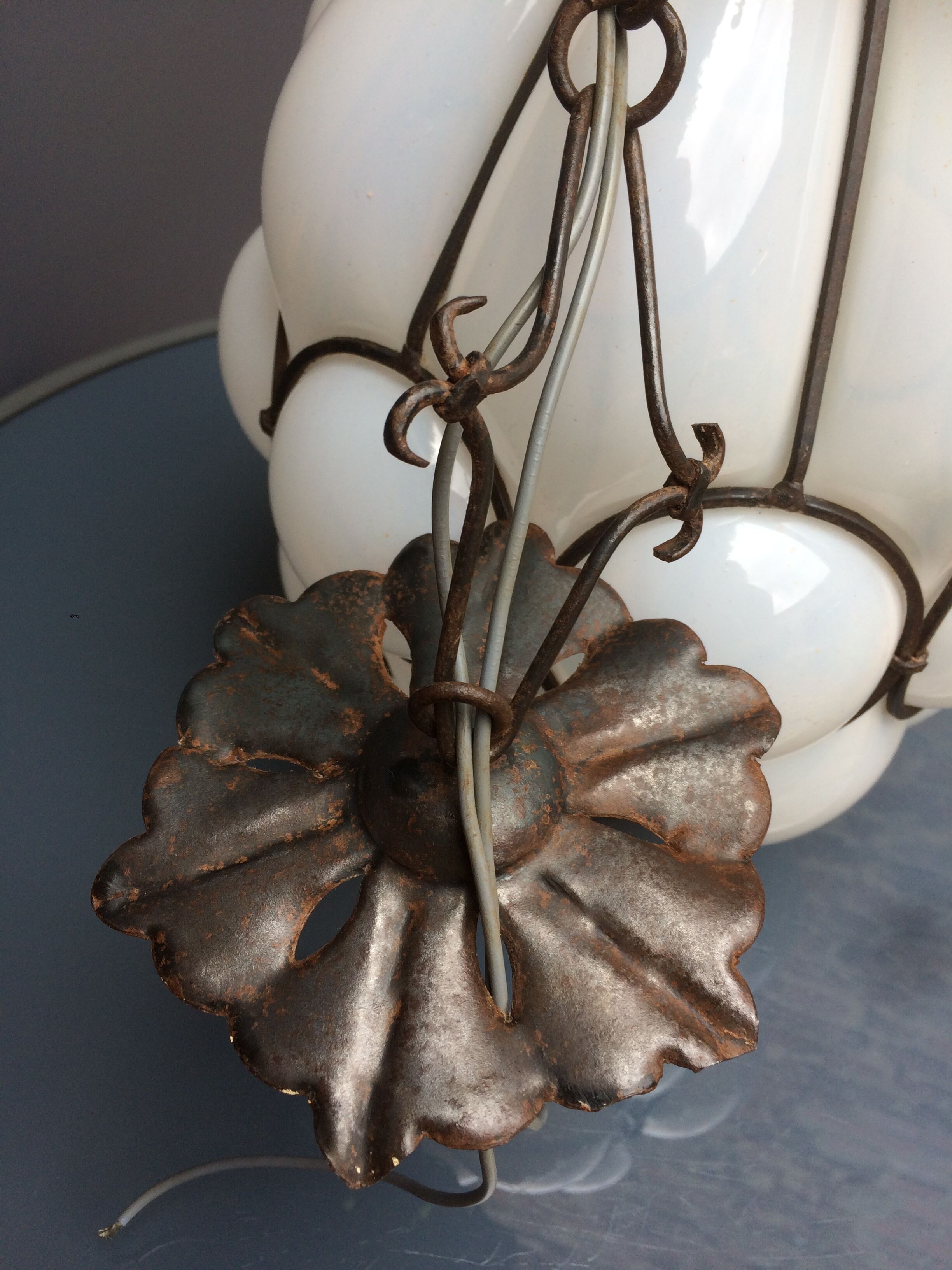 Murano blown glass hanging