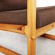 Danish Modern Pine  Armchair & Stool  by C. F. C. Silkeborg