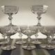 9 crystal champagne coupes
