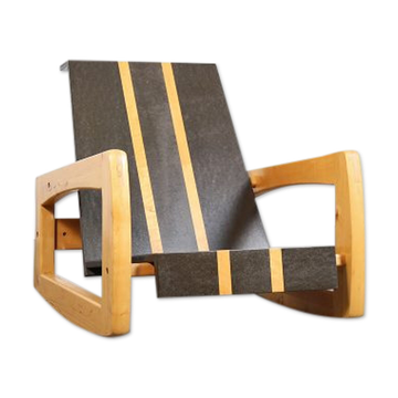 Rocking chair design 70s vintage