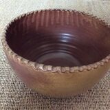 Glazed terracotta bowl