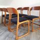 Ensemble de 6 chaises Traîneau Baumann