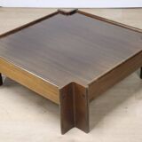 Table basse « Zelda » par Sergio Asti en palissandre, 1960