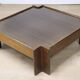 Table basse « Zelda » par Sergio Asti en palissandre, 1960
