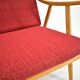 1960s pair of Ton/Thonet beech armchairs, Czechoslovakia