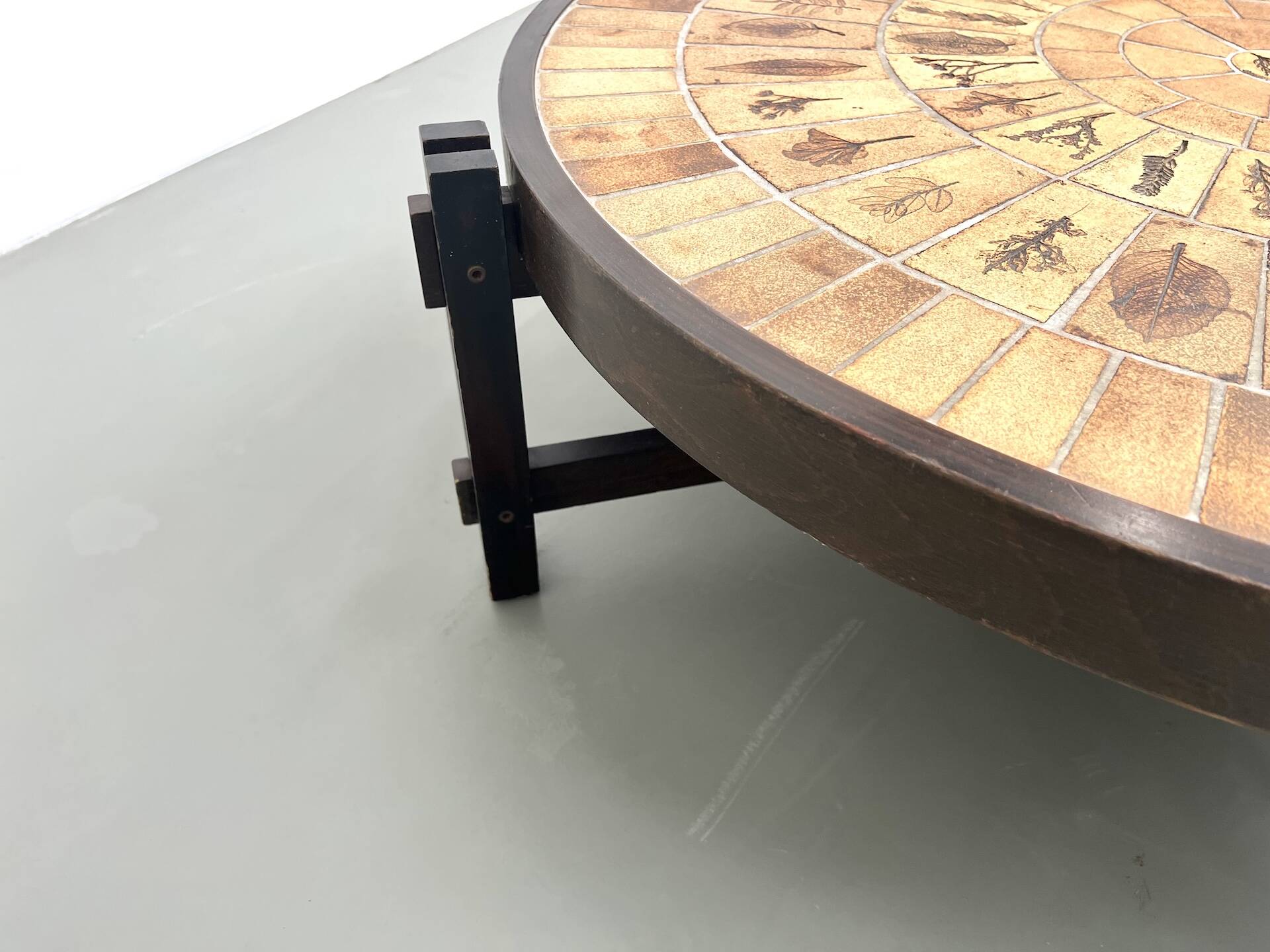 "Les Herbiers" coffee table by Roger Capron