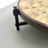 Table basse "Les Herbiers" par Roger Capron