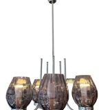 Art deco chandelier with 5 lights