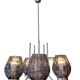 5-light art deco chandelier