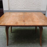 Old wooden leaf table