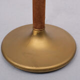 Hollywood Regency Suede Floor Lamp 1970s France