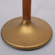 Hollywood Regency Suede Floor Lamp 1970s France