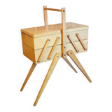 Vintage worker compass feet