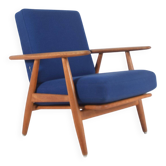 Chaise GE240 en cigare danois par Hans Wegner pour Getama, années 1950.