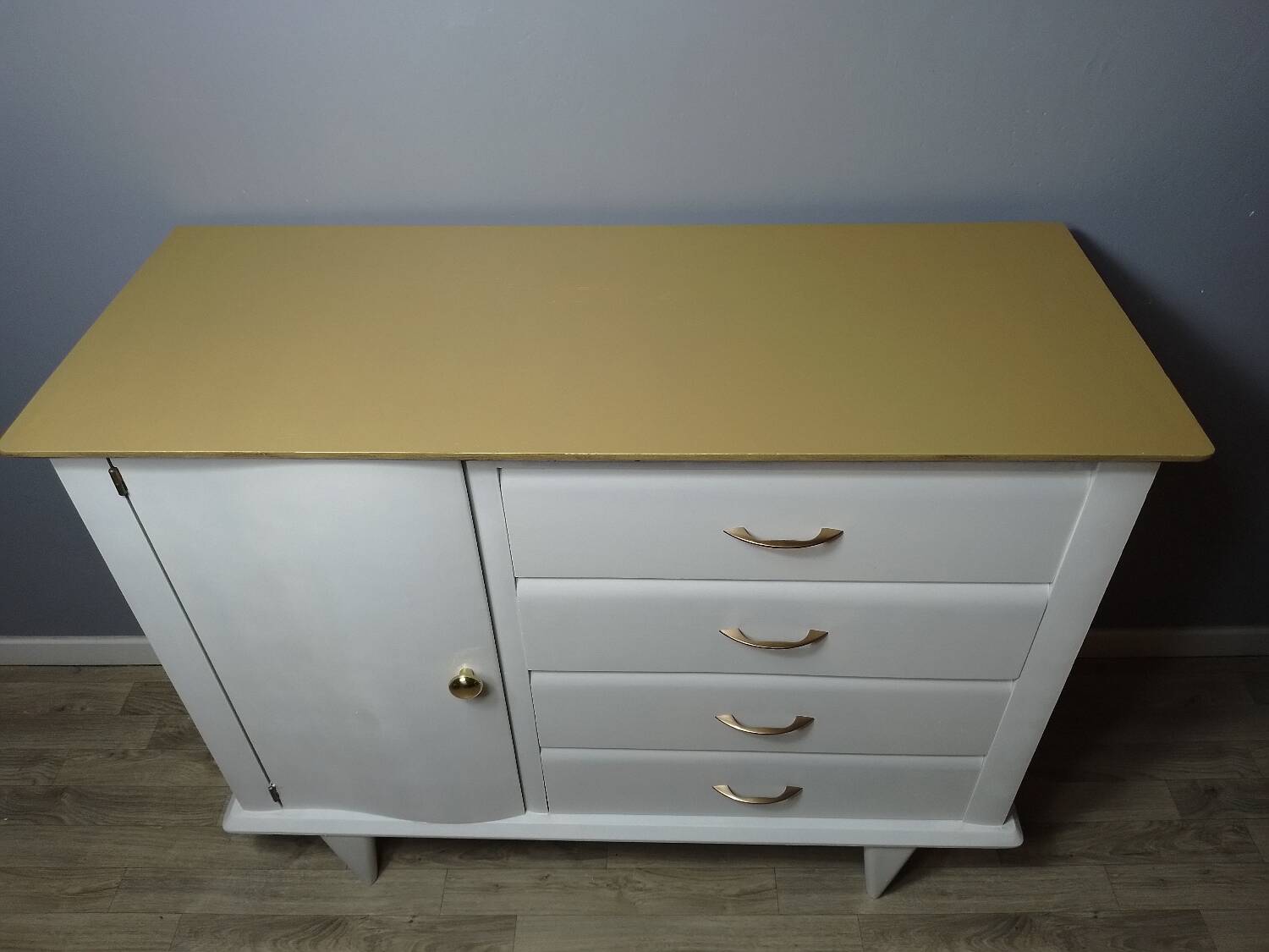 Restored vintage buffet chest.