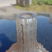 Vase Lalique modèle dentelé