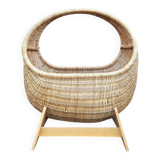 Vintage baby bed designed by Dirk Van Sliedregt for Gebroeders Jonkers, be