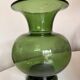 XXXL baluster vase in Empoli glass, 1960 Italian neoclassical design.