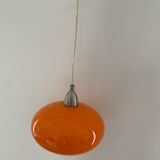 Vintage orange hanging lamp