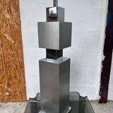 Grand pied de lampe en métal, 1970