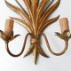 Pair of vintage reed sconces 1970
