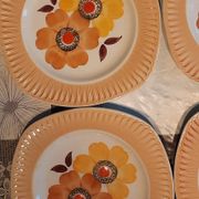 4 vintage plates 1970s mondovi italy