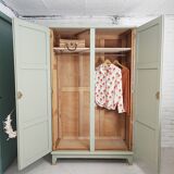 Almond green parisian wardrobe
