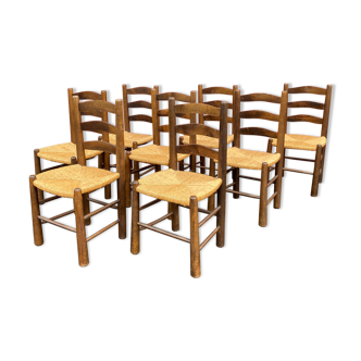 Brutalist mulched chairs