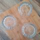 Verres à eau ou à whisky en verre ciselé