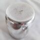 Set of timpani baptism silver metal vintage