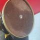 Vintage metal and flexible brass workshop lamp - approximately 50 cm